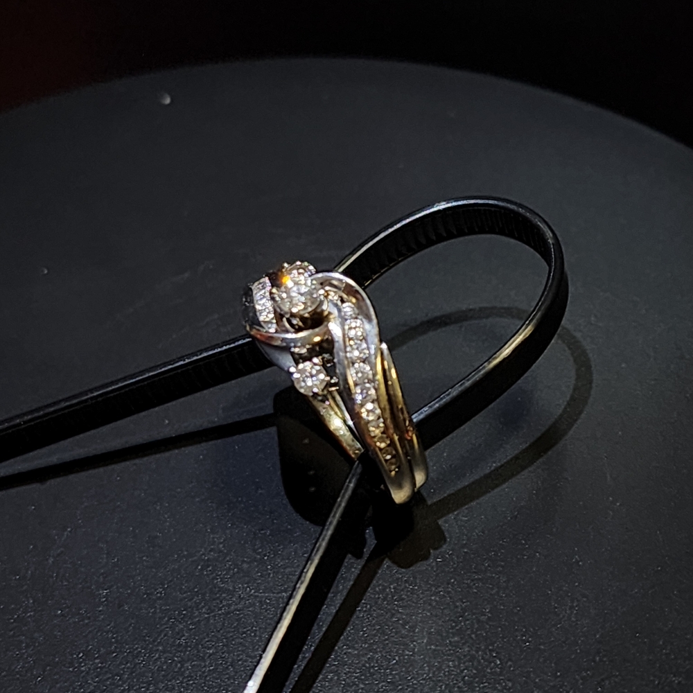 Diamond Bridal Set - image 3